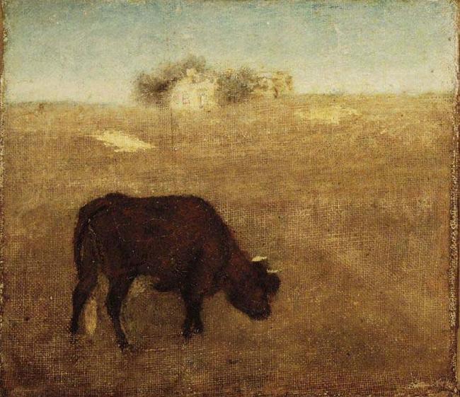 Albert Pinkham Ryder Evening Glow, The Old Red Cow